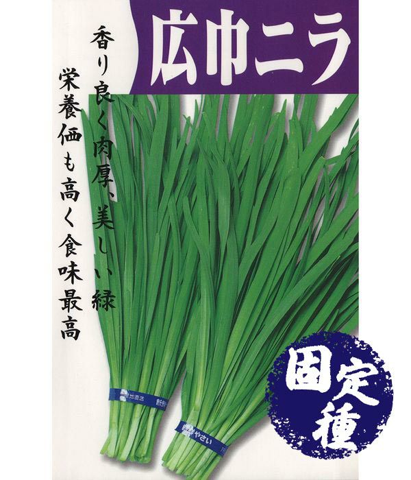 広巾ニラ（ニラの種）【固定種】|固定種 在来種に強い 野菜のタネ専門通販サイト|アサヒのぐるたね