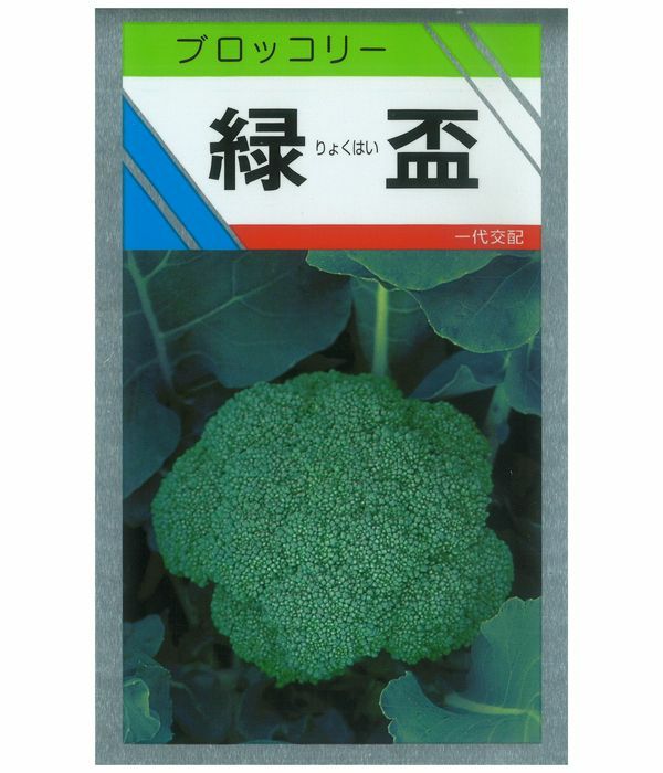一代交配 緑盃（ブロッコリーの種）|固定種 在来種に強い 野菜のタネ