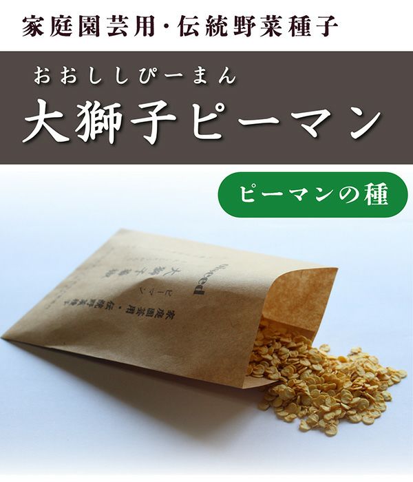 大獅子ピーマン（ピーマンの種）